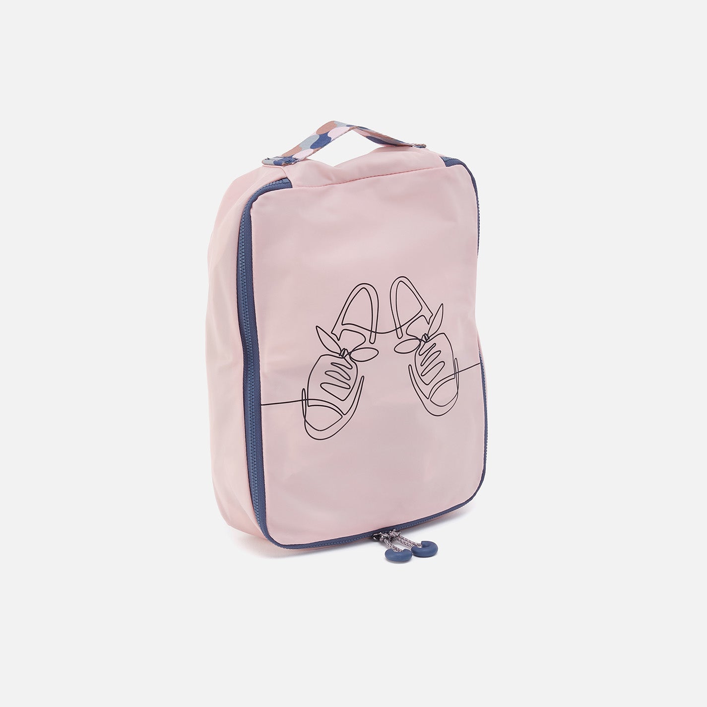 SET TO GO Shoe Packing Cube in CaRefiber recycled nylon – Lotus - HOBO