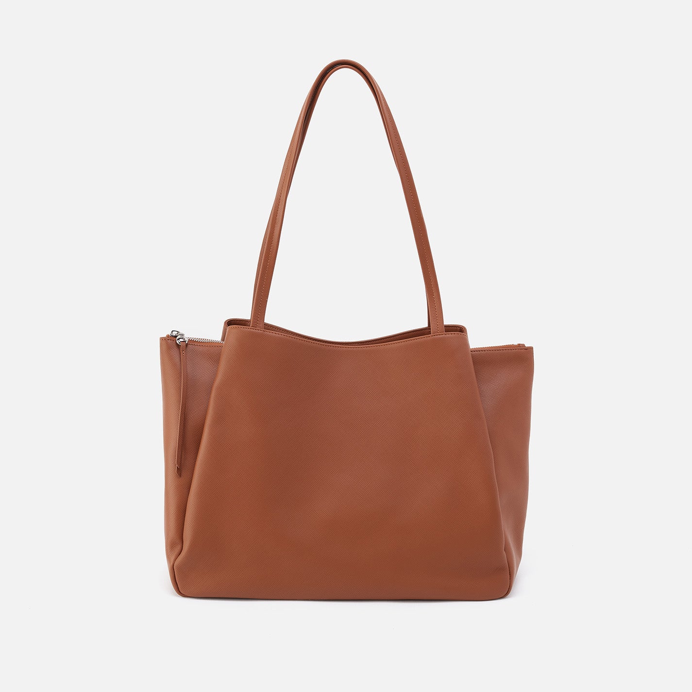 Essential Large Tote In Soft Saffiano Leather – Lion - HOBO