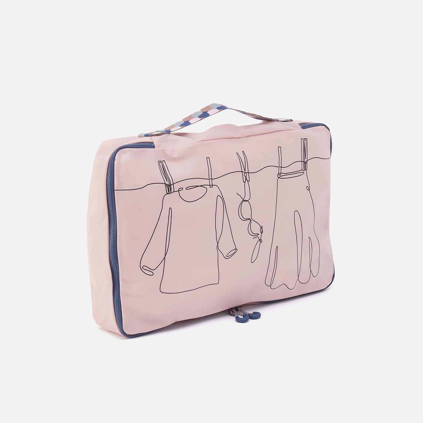 SET TO GO Packing Cube Large in CaRefiber recycled nylon – Lotus - HOBO
